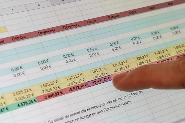 Detailed expense tracking and financial organization for zero-based budgeting
